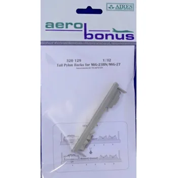 Plastikový model 1/32 Tail pylon racks for MiG-23B/MiG-27 (TRUMP)
