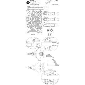 Plastikový model 1/48 Mask Su-30SM ADVANCED (KITTYH 80171)