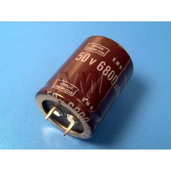 Kondenzátor 6800uF/50V - 105°C Nippon KMH kondenzátor elektrolytický