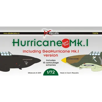 Plastikový model 1/72 Hurricane Mk.I (15x camo) Part 4