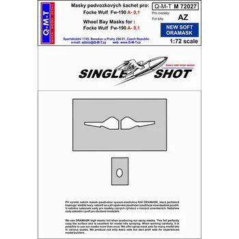 Plastikový model 1/72 Mask Fw-190A-0,1 AZ