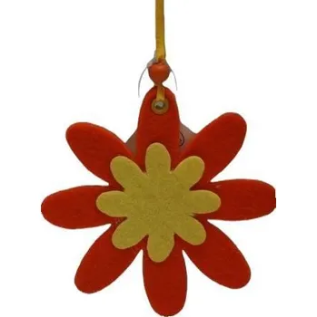 Kraftika Jarní květina závěsná 12 ks