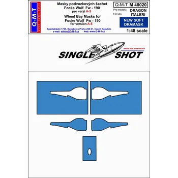 Plastikový model 1/48 Mask Fw-190A5 (DRAG)