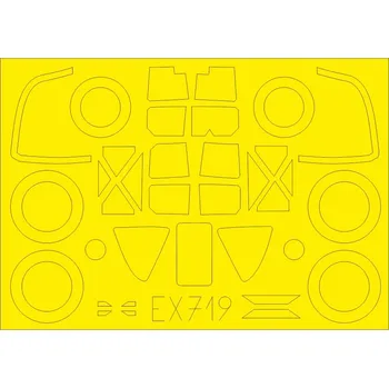 Plastikový model Mask 1/48 P-38H (TAM)