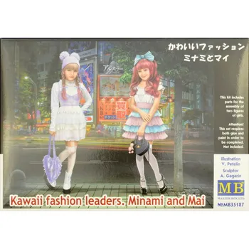 Plastikový model Master Box 1/35 Kawaii fashion leaders - Minami & Mai (2 fig)