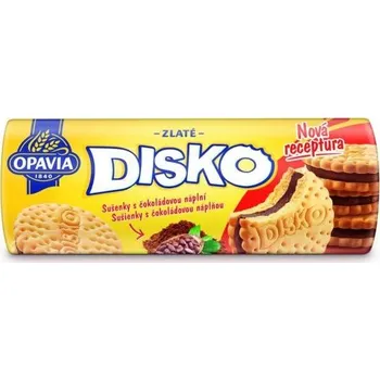 Sušenky Disko 157 g, čokoládové