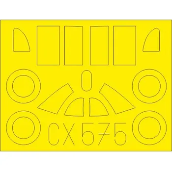 Plastikový model Mask 1/72 La-5 early (CL.PROP)