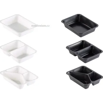 Jednorázové nádobí Miska jednorázová trojdílná pro balící stroj Duniform pro manualní balení 216ks