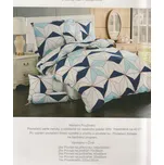 Modern House 8-dílné bavlněné modré povlečení Barva: Bílá, rozměr: 140x200cm