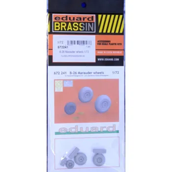 Plastikový model BRASSIN 1/72 B-26 Marauder wheels (EDU/HAS)