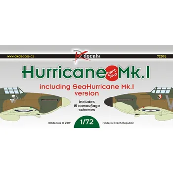 Plastikový model 1/72 Hurricane Mk.I (15x camo) Part 2