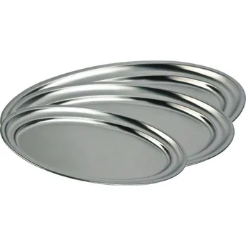 Tác nerezový oválný Varianta: EB-59054 Tác oválný nerez rozměr 70x45cm