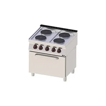 Sporák Elektrický sporák s troubou GN 1/1 SPT 70/80 11 E Red Fox 700