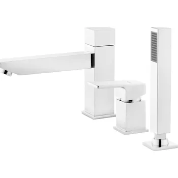 Vodovodní baterie Koupelnová baterie Vanová baterie Deante ANEMON BCZ 013M chrom 3 otvory