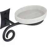 Sapho REBECCA mýdlenka, keramika, černá mat CC002