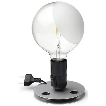 Lampička Lampadina černá