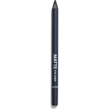 Oční linky GOSH COPENHAGEN Matte Eye Liner matná tužka na oči - Midnight Blue 1,2 g