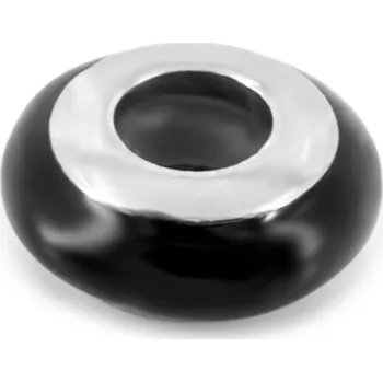 Přívěsek BRUNOshop.cz Stopper na náramek STORIES ČERNÝ