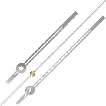 Hodiny SANGTAI Ručičky pro hodinový strojek stříbrné 185/165/122mm 6168S Skladem v ČR