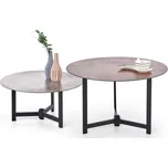 Halmar Twins 2 ks šedý/hnědý