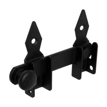 Příslušenství pro plot Závora zahradní černá 120 x 20 mm