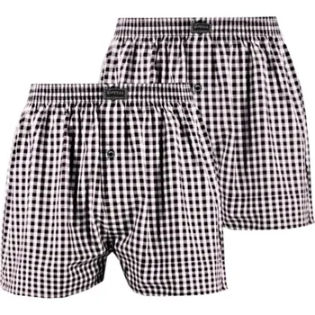 Trenýrky Lodan Pánské bavlněné trenýrky mix barev - BIG Pesail ( 2 ks v balení ) Barva: Mix barva, Velikost: 4XL