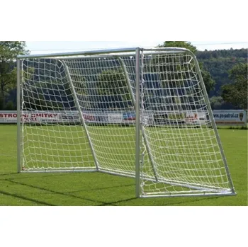 Tréninková pomůcka pro brankáře branka na kopanou přenosná alu, vnitřní rozm. 7,32 x 2,44 m vč. sítě