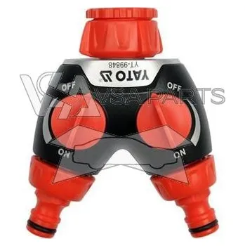 Zavlažování YATO Rychlospojka hadicová třístranná, s uzávěrem