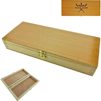 Úložný box PAK Dřevěná krabička na zavírací nůž "WOODEN GIFT" s možností gravírování