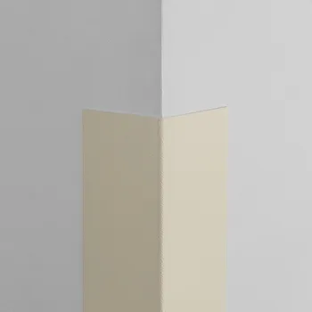 Stavební profil Plastová ochrana rohu LUX - SLONOVÁ KOST - 50 x 50 mm x 2 m - samolepící