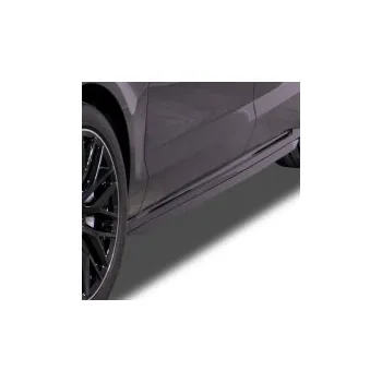 Tuning RDX Racedesign prahové lišty Slim (ABS plast lesklý černý) Audi A8 (4H) -- rok výroby 2010-17