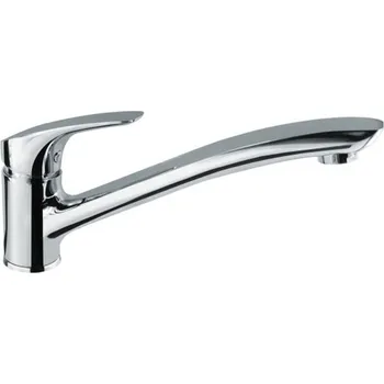 Vodovodní baterie Dřezová stojánková baterie, Eve, s plochým ramínkem 210 mm, chrom CBV20101