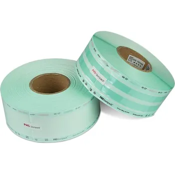 UV sterilizátor Role skládaná papír/fólie Steripack, š. 75 mm, 100 m