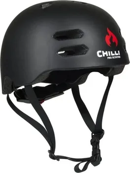Helma na in-line Chilli Pro Scooter Inmold černá helma 53-55