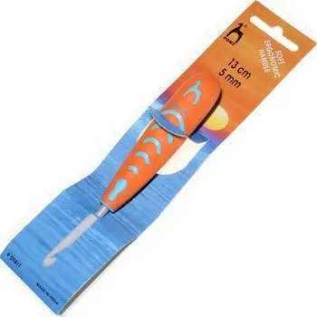 Háček 6,00 mm, ergonomický, délka 13cm, Pony