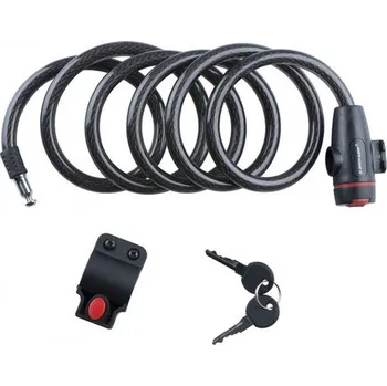 Zámek na kolo DUNLOP KABELOVÝ ZÁMEK SPIRÁLOVÝ 180 CM