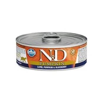 Krmivo pro kočku N&D Cat Pumpkin Adult Lamb & Blueberry 12x70g