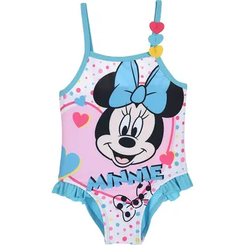 Dívčí plavky SUN CITY Dívčí plavky Minnie Mouse baby tyrkysové Velikost: 18M (81cm)