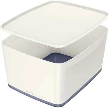 Úložný box Organizační box Leitz MyBox - s víkem L / bílá