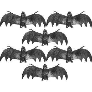 Party dekorace WIDMANN Gumoví netopýři 6 ks