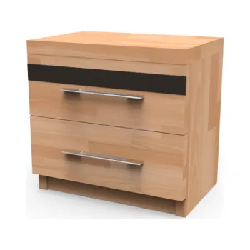 Noční stolek TEXPOL Noční stolek MONA - z bukového masivu, buk masiv