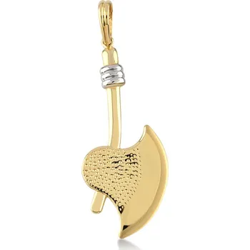 Přívěsek Lillian Vassago Zlatý přívěsek z kombinovaného zlata sekyra LLV01-GP024