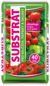 Substrát FORESTINA Substrát Standard pro rajčata papriky a okurky 40 l