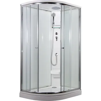 ARTTEC SIRIUS 120 x 90 cm - Sprchový box model 2 Strop čiré sklo pravá vanička