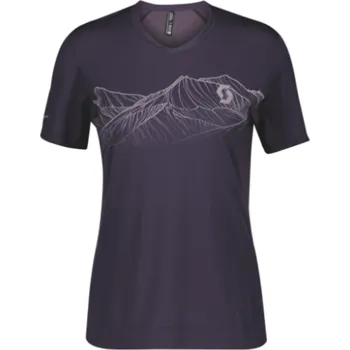 cyklistický dres Dres Scott W's Trail Flow Pro s/sl darkpurple Velikost: S