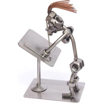 Kovová figurka - Architektka 18 cm