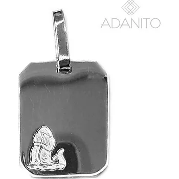 Přívěsek Stříbrný přívěsek měsíční znamení