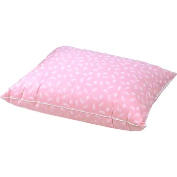 Polštář Lina Péřový polštář 40x50 cm růžový s bílými peříčky Obsah prachového peří: 25% prachového peří, zbytek obsahuje kvalitní husí drané peří