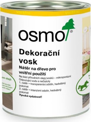 OSMO Dekorační vosk transparentní 0,75 l - 3101 Bezbarvý