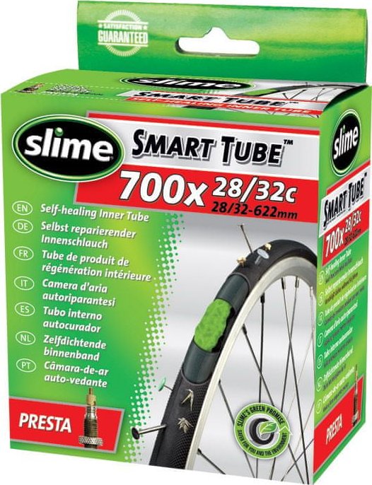 Schwalbe Camera d'aria per bici da strada, 700 x 18-28c, valvola Presta lunga 60 mm (coppia
